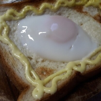 朝食にいただきました。卵がいい感じで簡単で美味しかったです(^o^)ご馳走さまでした！